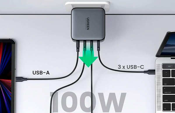 Обзор Ugreen GaN 100W: почти идеальное решение быстрой зарядки всех ваших устройств